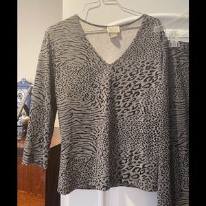 Vivi XL skirt set animal print